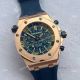 Japan Grade Audemars Piguet Royal Oak Offshore Copy Watch Rose Gold Black Face 42mm (2)_th.jpg